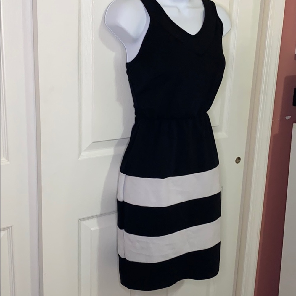 Black and White Dress - Picture 2 of 4